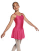 Solid Lycra Camisole Dress with Pinch