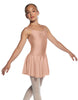 Solid Lycra Camisole Dress with Pinch