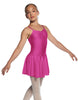Solid Lycra Camisole Dress with Pinch