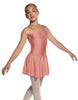 Solid Lycra Camisole Dress with Pinch