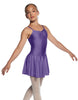 Solid Lycra Camisole Dress with Pinch