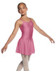 Solid Lycra Camisole Dress with Pinch