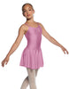 Solid Lycra Camisole Dress with Pinch