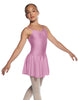Solid Lycra Camisole Dress with Pinch
