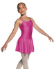 Solid Lycra Camisole Dress with Pinch
