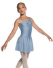 Solid Lycra Camisole Dress with Pinch