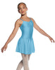 Solid Lycra Camisole Dress with Pinch
