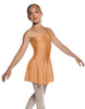 Solid Lycra Camisole Dress with Pinch