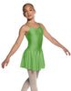 Solid Lycra Camisole Dress with Pinch