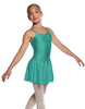 Solid Lycra Camisole Dress with Pinch