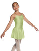 Solid Lycra Camisole Dress with Pinch
