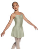 Solid Lycra Camisole Dress with Pinch