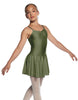 Solid Lycra Camisole Dress with Pinch