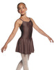 Solid Lycra Camisole Dress with Pinch
