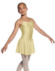 Solid Lycra Camisole Dress with Pinch