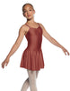 Solid Lycra Camisole Dress with Pinch