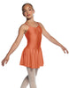 Solid Lycra Camisole Dress with Pinch