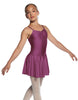 Solid Lycra Camisole Dress with Pinch