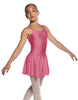 Solid Lycra Camisole Dress with Pinch