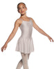 Solid Lycra Camisole Dress with Pinch