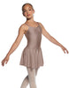 Solid Lycra Camisole Dress with Pinch