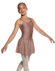 Solid Lycra Camisole Dress with Pinch