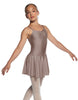 Solid Lycra Camisole Dress with Pinch