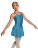 Solid Lycra Camisole Dress with Pinch
