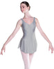 Solid Lycra Soiree Leotard with Skirt
