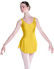Solid Lycra Soiree Leotard with Skirt