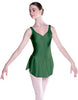 Solid Lycra Soiree Leotard with Skirt