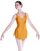 Solid Lycra Soiree Leotard with Skirt