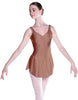 Solid Lycra Soiree Leotard with Skirt