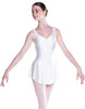 Solid Lycra Soiree Leotard with Skirt