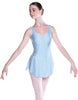 Solid Lycra Soiree Leotard with Skirt