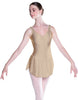 Solid Lycra Soiree Leotard with Skirt