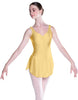 Solid Lycra Soiree Leotard with Skirt