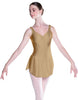 Solid Lycra Soiree Leotard with Skirt