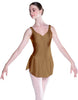 Solid Lycra Soiree Leotard with Skirt