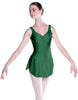 Solid Lycra Soiree Leotard with Skirt