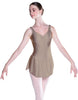 Solid Lycra Soiree Leotard with Skirt