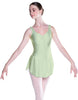 Solid Lycra Soiree Leotard with Skirt