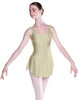 Solid Lycra Soiree Leotard with Skirt