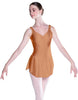 Solid Lycra Soiree Leotard with Skirt