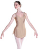 Solid Lycra Soiree Leotard with Skirt
