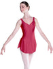 Solid Lycra Soiree Leotard with Skirt