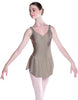 Solid Lycra Soiree Leotard with Skirt