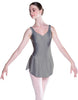 Solid Lycra Soiree Leotard with Skirt