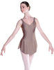 Solid Lycra Soiree Leotard with Skirt