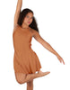Solid Lycra Halter Dress with Bow back